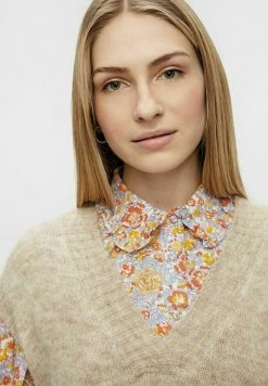 YASAPPLE - Veste Sans Manches - Tawny Brown -YAS Soldes Boutique f123f5b2d0214d559868f5c93b64c641