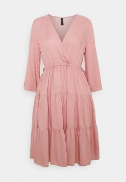 YASJERA 3/4 DRESS - Robe De Jour - Blush