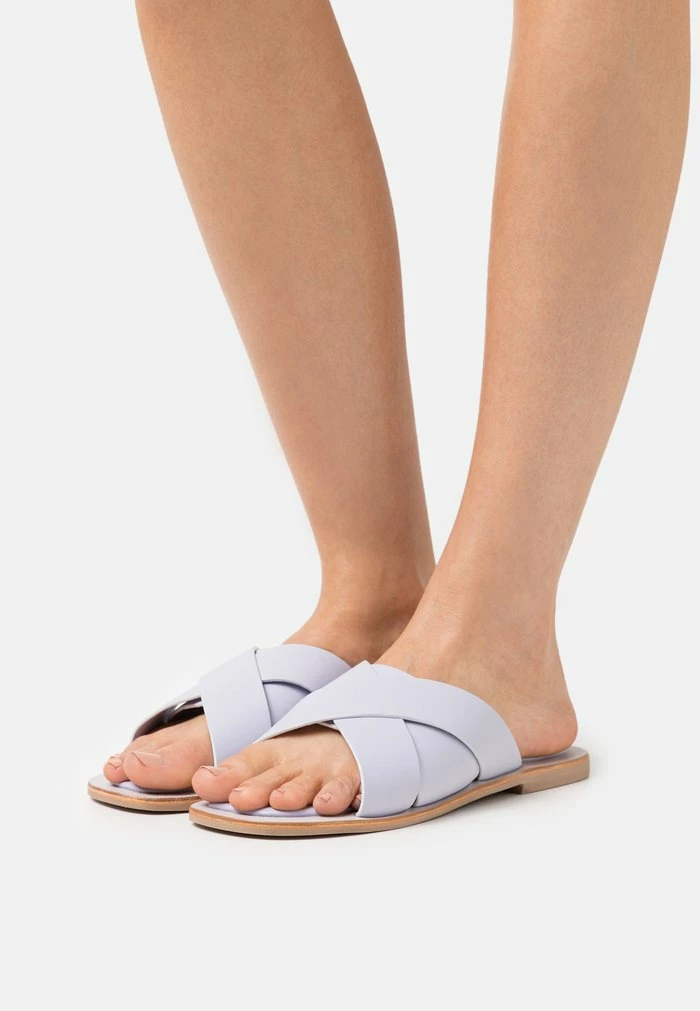 YASHEATHER - Mules - Purple 1 YASHEATHER - Mules - Purple