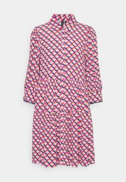YASGEOLA SHIRT DRESS - Robe De Jour - Silver/pink