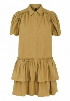 YASJANNI - Robe Chemise - Antique Bronze -YAS Soldes Boutique f623005675874d1981a19705646c0cca