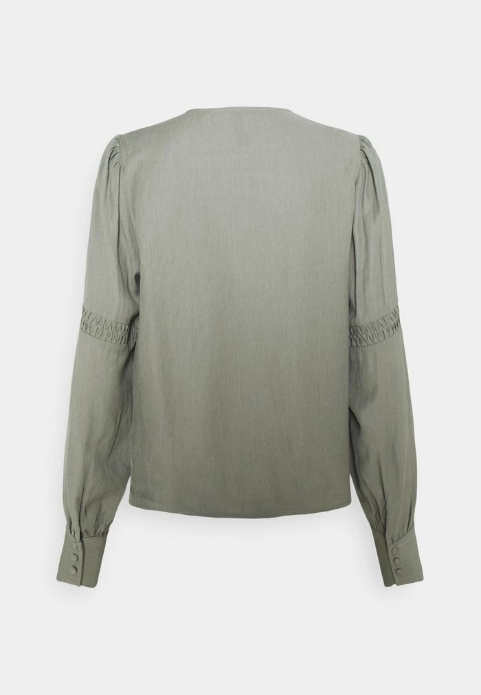 YASGRACIE V-NECK - Blouse - Shadow 2 YASGRACIE V-NECK - Blouse - Shadow – Image 2