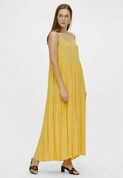 YAS Robe Longue - Pale Marigold