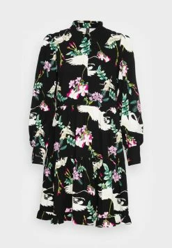 YASCRANE DRESS - Robe Chemise - Black 8 YASCRANE DRESS - Robe Chemise - Black -YAS Soldes Boutique f82fe40f17874c17b775c525ee2f0d8d