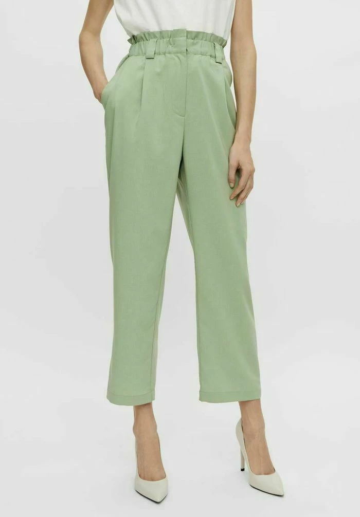 YAS Pantalon Classique - Malachite Green 1 YAS Pantalon Classique - Malachite Green
