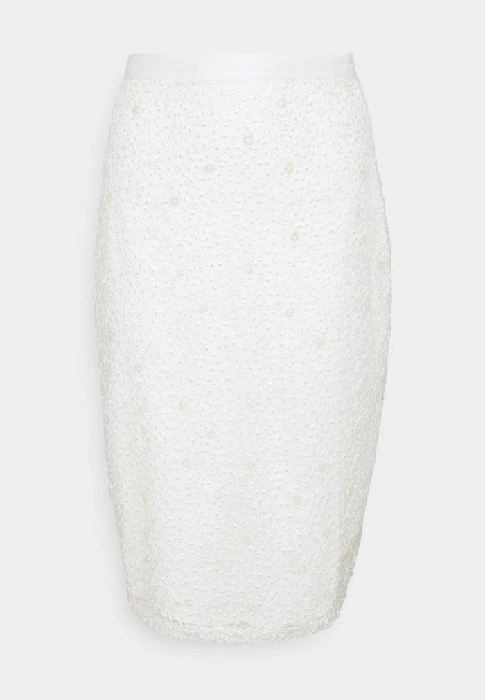 YASBODA SKIRT - Jupe Crayon - Ivory 5 YASBODA SKIRT - Jupe Crayon - Ivory – Image 5