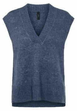 YASAPPLE - Veste Sans Manches - Dusty Blue -YAS Soldes Boutique f94a850ca55142668ffd8462c7fd5897