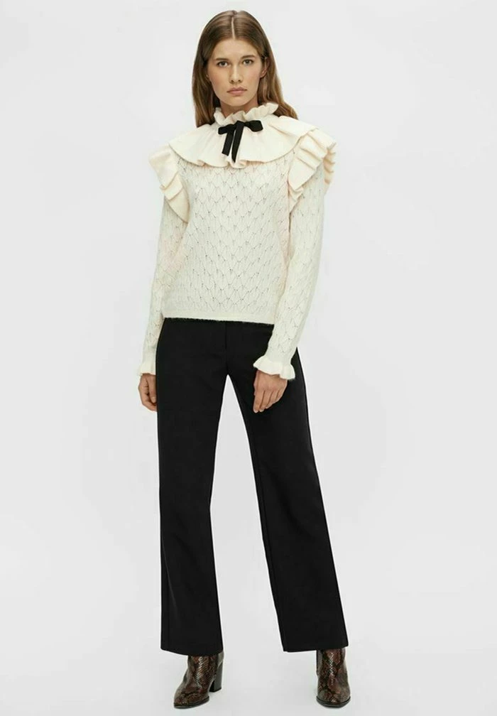 YAS Pullover - Eggnog 2 YAS Pullover - Eggnog – Image 2