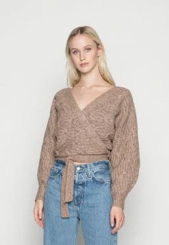 YASZAMIRA CARDIGAN - Gilet - Oxford Tan Melange