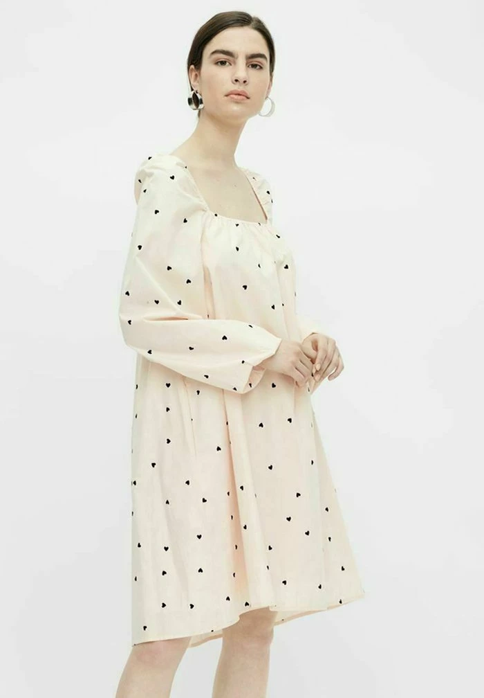 YAS Robe De Jour - Eggnog 1 YAS Robe De Jour - Eggnog