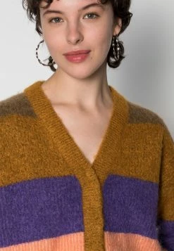 YASMEGGA CARDIGAN - Gilet - Ochre -YAS Soldes Boutique fa56eb97b8844c7cac2c77c22feae59c