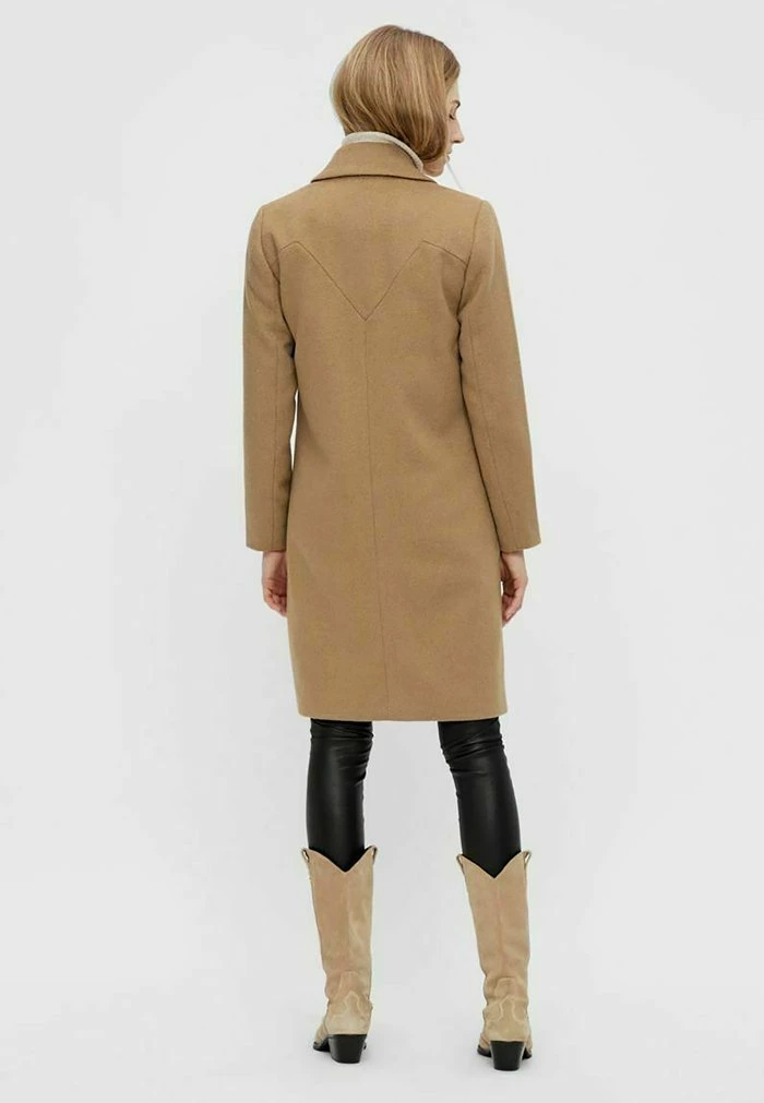 YASESSIA - Manteau Classique - Tobacco Brown 6 YASESSIA - Manteau Classique - Tobacco Brown – Image 6