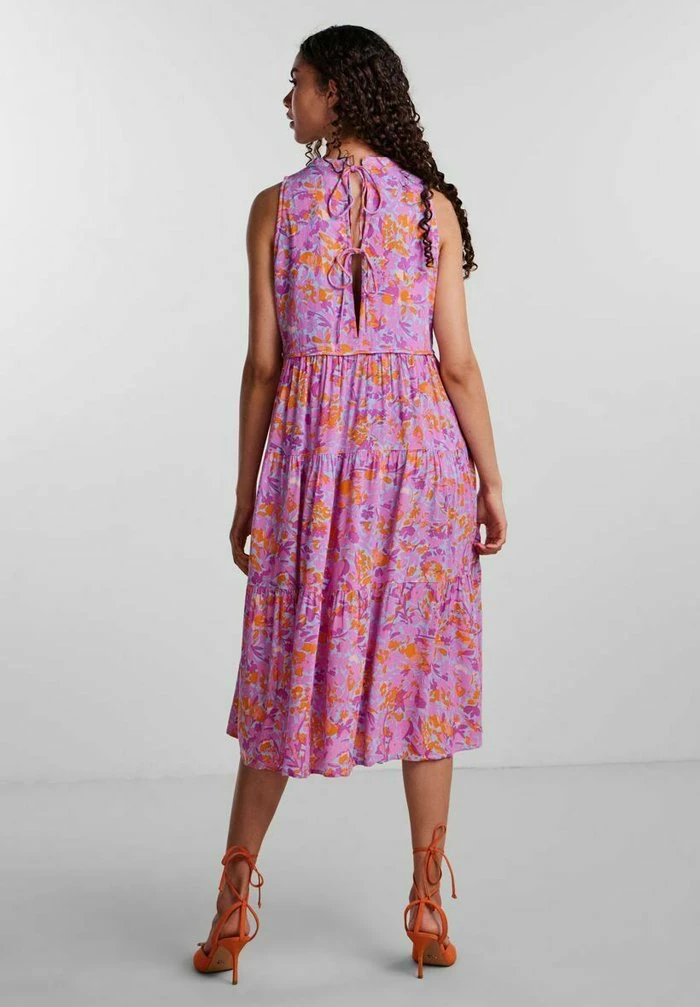 YAS Robe De Jour - Mulicoloured 3 YAS Robe De Jour - Mulicoloured – Image 3