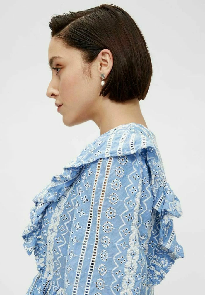 YASTALIA - Blouse - Cashmere Blue 4 YASTALIA - Blouse - Cashmere Blue – Image 4