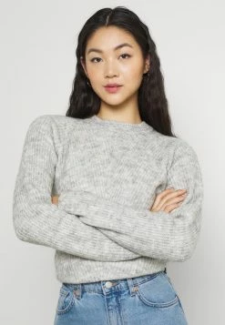 YASALVA O NECK - Pullover - Light Grey -YAS Soldes Boutique fbc4ead3320f4cc18ea7a9ad6fba2585