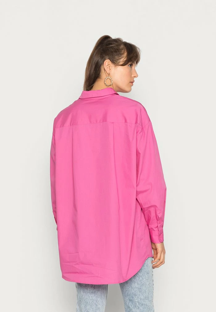 YAS OVERSIZE - Chemisier - Ibis Rose 3 YAS OVERSIZE - Chemisier - Ibis Rose – Image 3