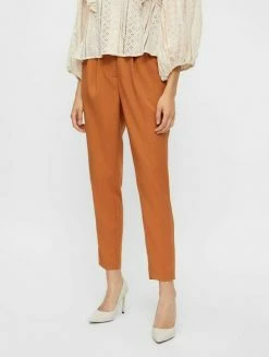 YAS Pantalon Classique - Mocha Bisque