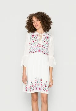 YAS CHELLA TUNIC DRESS - Robe De Jour - Star White