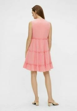 YAS Robe De Jour - Salmon Rose -YAS Soldes Boutique fea38054eb544c20b3781e798f0f8a06