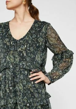 YAS Robe De Jour - Black Olive -YAS Soldes Boutique ff11c7e35624433e9d3cf6f6d7051af2