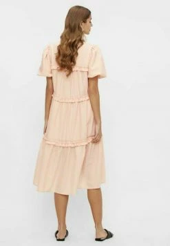 YAS Robe De Jour - Apricot Cream -YAS Soldes Boutique ff2928d342af47a2a09b85398542c782