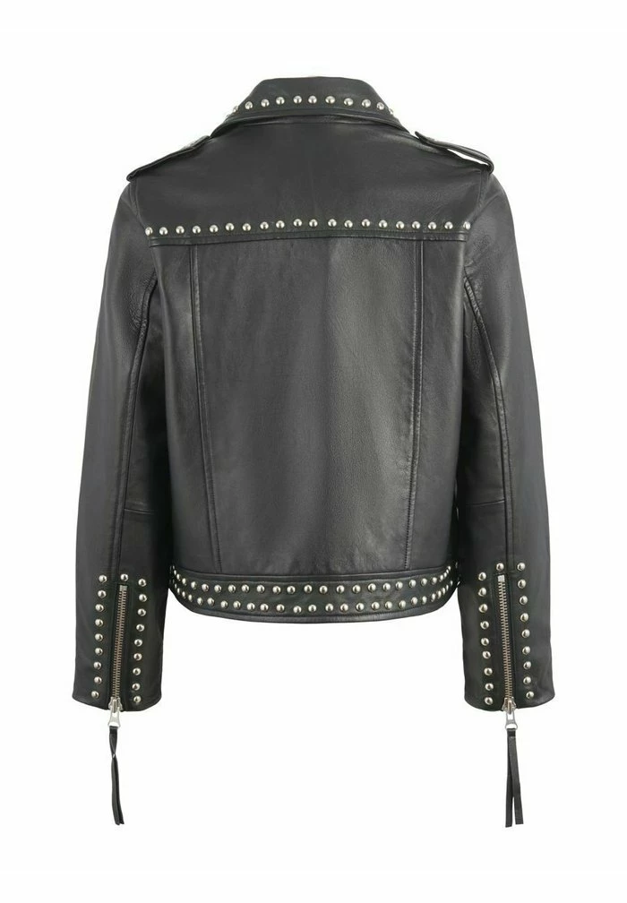 YASMICCA - Veste En Cuir - Black 2 YASMICCA - Veste En Cuir - Black – Image 2