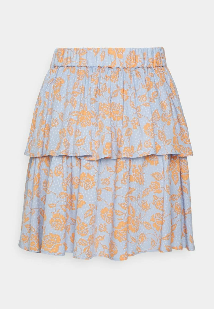 YASMEGGIE SKIRT - Minijupe - Kentucky Blue/meggie 2 YASMEGGIE SKIRT - Minijupe - Kentucky Blue/meggie – Image 2